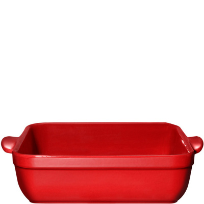 Brytfanna ceramiczna kwadratowa Emile Henry czerwona EH342040