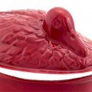 Brytfanna żeliwna emaliowana Kaczka Chasseur wiśniowa mała 3703-03