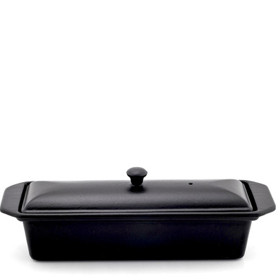 Brytfanna żeliwna emaliowana z pokrywką Chasseur 1,2L czarna 3832-01