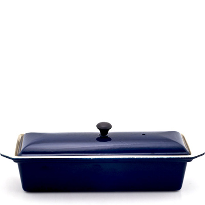 Brytfanna żeliwna emaliowana z pokrywką Chasseur 1,2L kobaltowa 3832-09