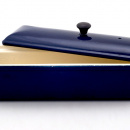 Brytfanna żeliwna emaliowana z pokrywką Chasseur 1,2L kobaltowa 3832-09