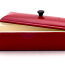 Brytfanna żeliwna emaliowana z pokrywką Chasseur 1,2L wiśniowa 3832-03