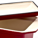 Brytfanna żeliwna emaliowana z pokrywką Chasseur 1,2L wiśniowa 3832-03