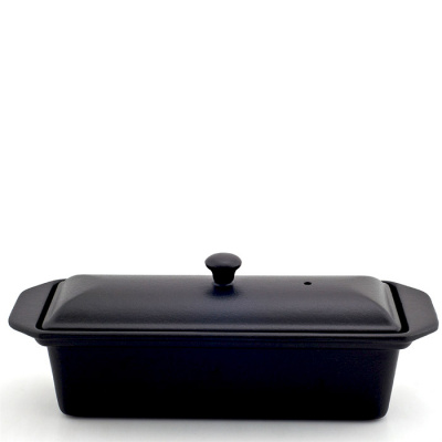 Brytfanna żeliwna emaliowana z pokrywką Chasseur 1L czarna 3828-01