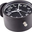 Budzik analogowy retro Single Bell Nextime czarny 5213 ZW