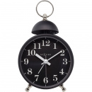 Budzik analogowy retro Single Bell Nextime czarny 5213 ZW