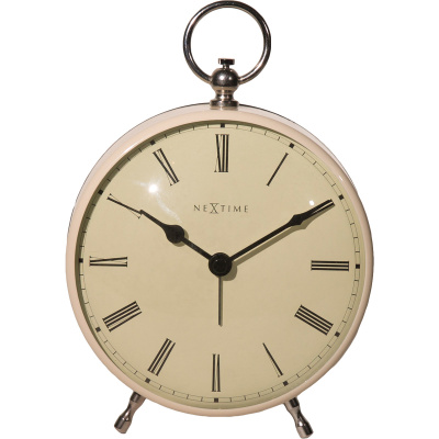 Budzik Charles Nextime kremowy 5197 CR