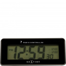 Budzik ze sterowaniem radiowym Lean Alarm Nextime czarny 5203 ZW