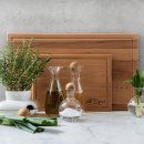 Buteleczki na przyprawy z dębowym korkiem Sagaform Oak 2 sztuki SF-5016554