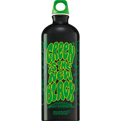 Butelka aluminiowa Sigg Green Is The New Black 1,0l 8232,10