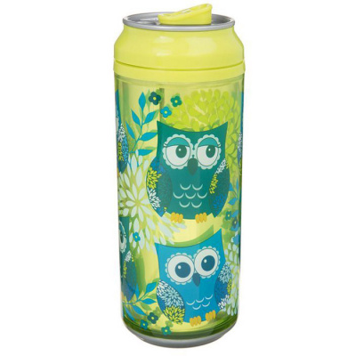 Butelka izolacyjna Puszka z motywem sowy CoolGear 1619-11