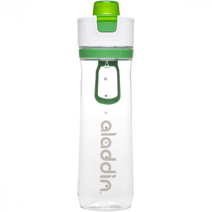 Butelka na wodę 0,8 Litra z kontrolą spożycia Active Hydration Aladdin zielona