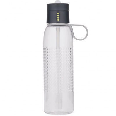 Butelka na wodę DOT Active z kontrolą spożycia Joseph Joseph szara 81094
