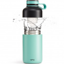 Butelka na wodę termiczna 0,3 Litra To Go Lekue turkusowa 0302535Z07M033