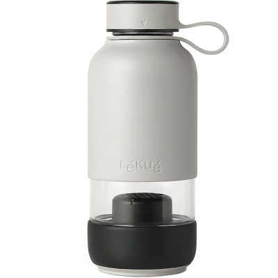 Butelka szklana na wodę z filtrem 0,6 Litra To Go Lekue 0301018G10M017