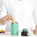 Butelka termiczna 0,3 Litra To Go Lekue różowa 0302535R06M033