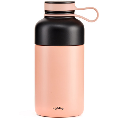 Butelka termiczna 0,3 Litra To Go Lekue różowa 0302535R06M033