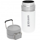 Butelka termiczna 100% szczelna, biała 0,47 Litra Quick Flip GO Stanley 10-09148-024