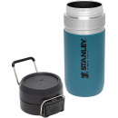 Butelka termiczna 100% szczelna, turkusowa 0,47 Litra Quick Flip GO Stanley 10-09148-026