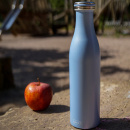 Butelka termiczna stalowa 0,75 Litra Lurch perłowo-niebieska LU-00240960