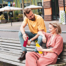 Butelka termiczna, stalowa na wodę, żółta Aladdin 0,55 Litra 10-09425-001