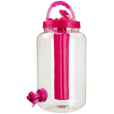 Butla na napoje z wkładem chłodzącym CoolGear Gallon różowa 119-03