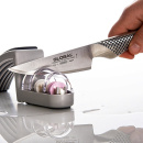 Ceramiczna ostrzałka wodna do ostrzenia noży MinoSharp 220 Global szaro-czarna 220GB