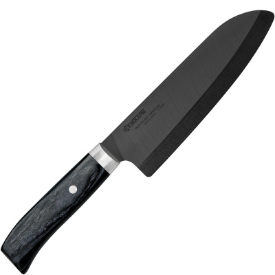 Ceramiczny nóż szefa kuchni Santoku 16 cm Kyocera Japan JPN-160NBK
