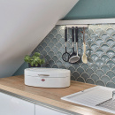 Chlebak owalny czarny duży Elly Wesco 236201-62