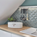 Chlebak owalny czerwony duży Elly Wesco 236201-02