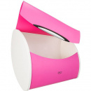 Chlebak Panis z silikonową pokrywą Legnoart różowy BB-1P