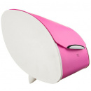 Chlebak Panis z silikonową pokrywą Legnoart różowy BB-1P
