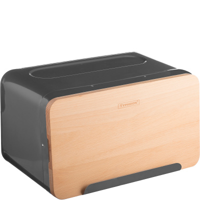 Chlebak z deską do krojenia Hudson Typhoon szary 1400.100