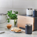 Chlebak z deską do krojenia Hudson Typhoon szary 1400.100