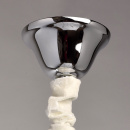 Chromowany żyrandol, regulowana wysokość, duże kryształy MW-LIGHT Crystal 373013205