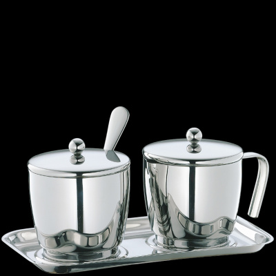 Cukiernica z łyżeczką, mlecznik, taca Cilio CI-203004