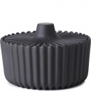 Cukiernica z pokrywką, czarna porcelana Pekoë Revol RV-653639-1
