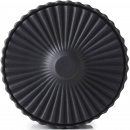 Cukiernica z pokrywką, czarna porcelana Pekoë Revol RV-653639-1