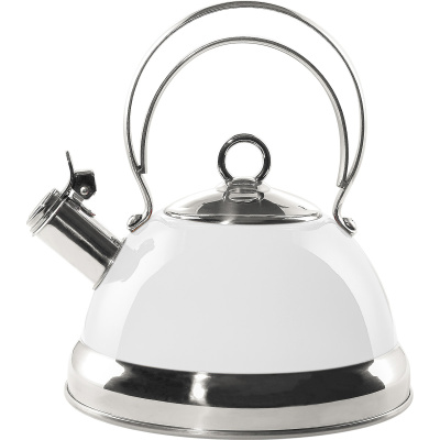 Czajnik biały z gwizdkiem Wesco 2 Litry 340520-01