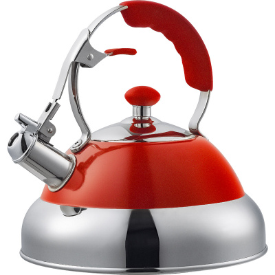 Czajnik czerwony z gwizdkiem Classic Wesco 2 Litry 340521-02