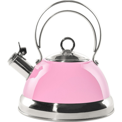 Czajnik różowy z gwizdkiem Wesco 2 Litry 340520-26