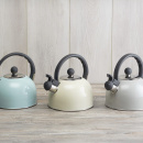 Czajnik z gwizdkiem 1,4 Litra Kitchen Craft szary LNKETGRY