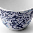 Czarki porcelanowe do herbaty granatowe Yantai Bredemeijer - 2 sztuki G022BP