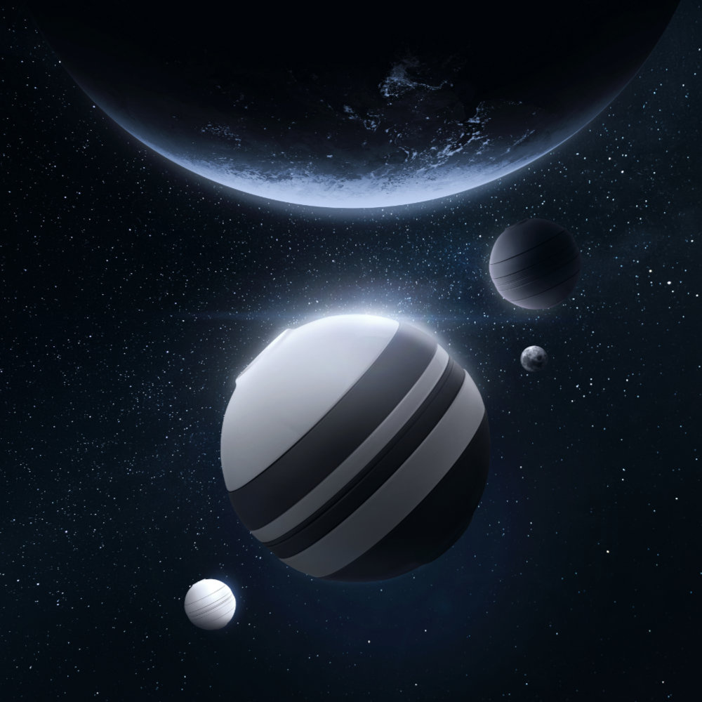 czarno-biały zestaw Iconic La Boule czarno-biały zestaw Iconic La Boule