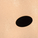 Czarny plafon 80 cm ze zmiękczaczem światła MW-LIGHT Megapolis 609.1