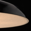 Czarny plafon 80 cm ze zmiękczaczem światła MW-LIGHT Megapolis 609.1