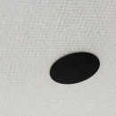 Czarny plafon 80 cm ze zmiękczaczem światła MW-LIGHT Megapolis 609.1