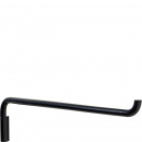 Czarny wieszak na ręcznik Blomus Modo stal pokryta tytanem B69084