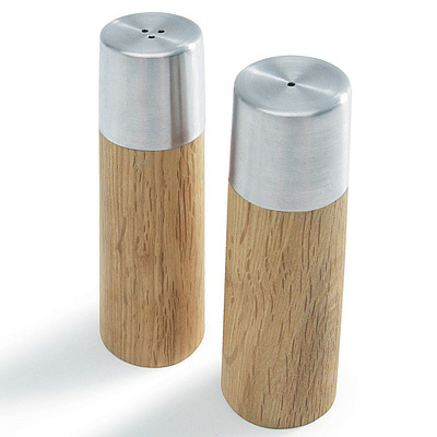 Dębowa solniczka i pieprzniczka Sagaform Oval Oak SF-5010119