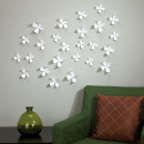 Dekoracja ścienna Wallflower Umbra biała 470040-660